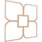 Ekena Millwork 39W x 39H x 38T Small Olivia Decorative Fretwork Wood Ceiling Panels, Maple CELW39X39X0375OLVMA - alternate 7